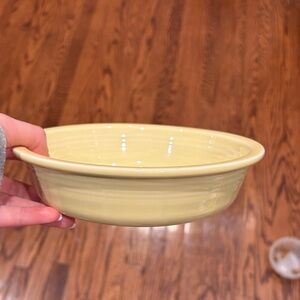 Yellow Ceramic Serving Bowl